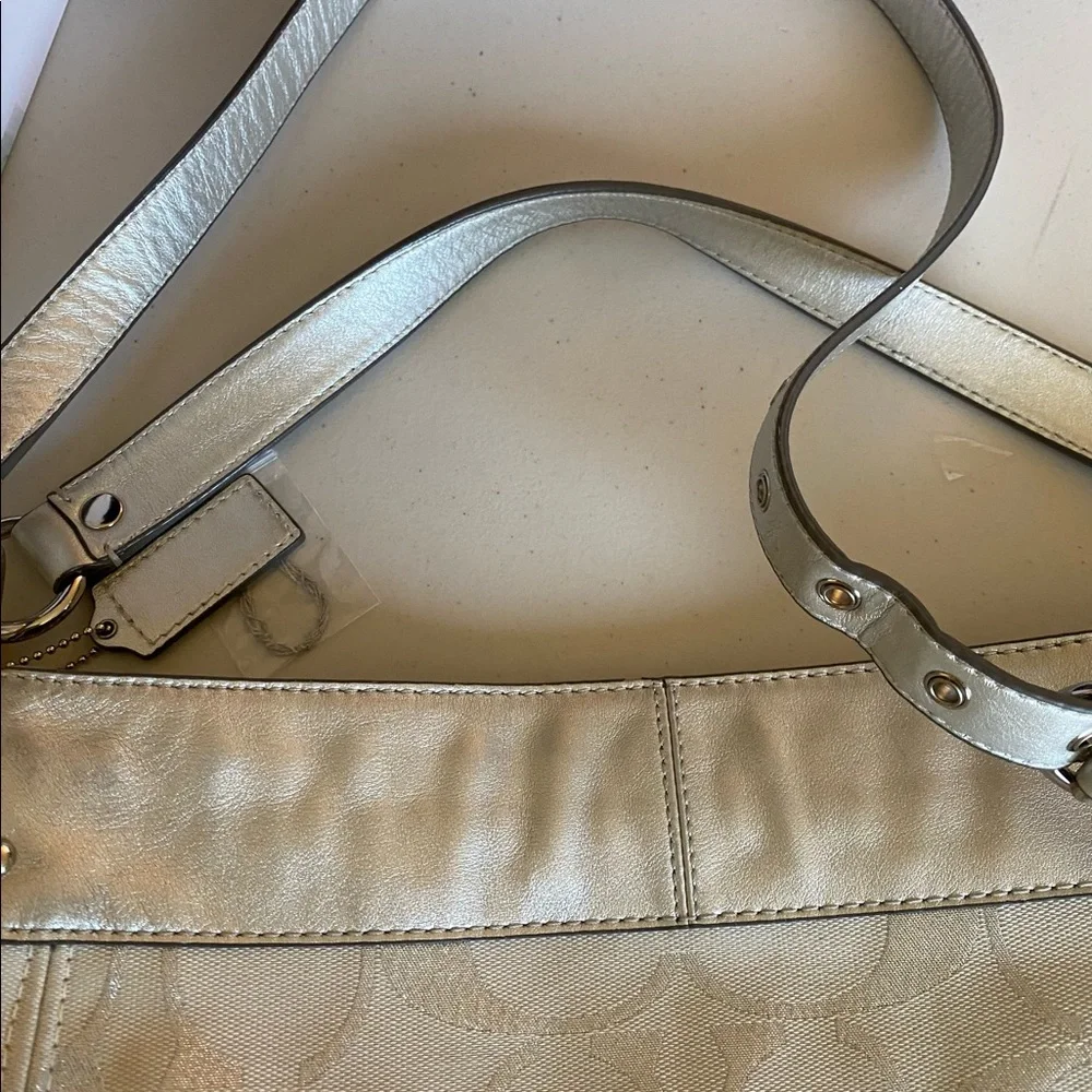 Silver Coach Purse - Picture 6 of 7